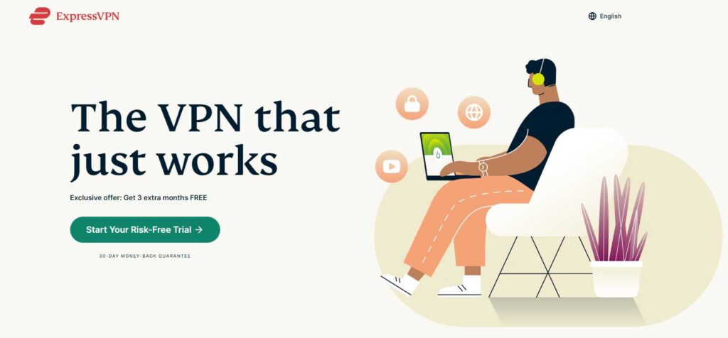express vpn on homepage